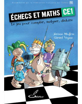 Ce livre d'échecs propose une méthode simple et ludique pour faire apprendre le jeu d'échecs aux enfants de CE1