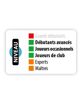 Livre d'échecs français pour débutants avancés, joueurs occasionnels et joueurs de club